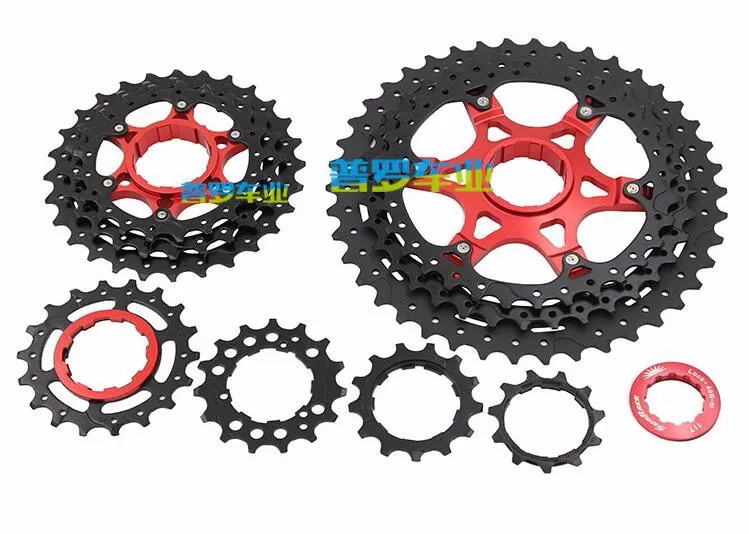 Sunracing CSMX3 11-40 T/11-42 T 10 Скорость MTB велосипедная кассета свободного колеса широкого соотношения велосипед mtb трещотка кассета 11-40 T/11-42 T