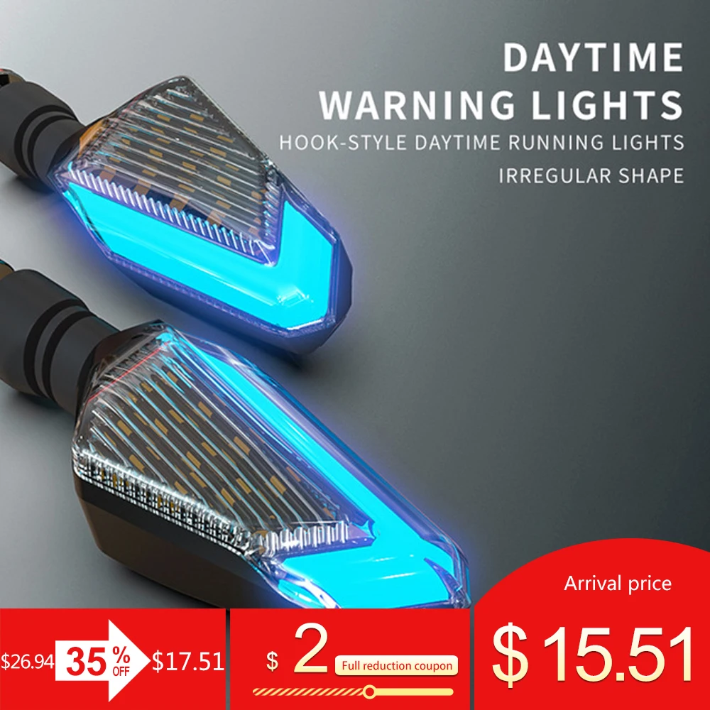 

2Pcs Seineca Motorcycle LED Turn Signal lights for BMW S1000XR Suzuki Hayabusa Dl650 Honda MSX 125 Yamaha R15 Kawasaki
