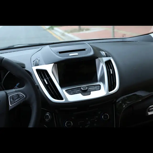 Abs Chrome Inside Interior Center Control Console Cover Trim