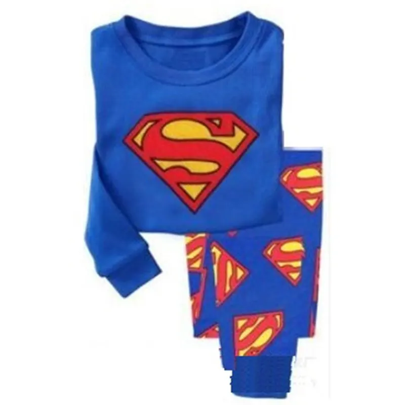 От 2 до 7 лет Одежда для маленьких мальчиков и девочек комплект Детские пижамы ночное белье для Pajimas Одежда для новорожденных с капюшоном, длинный рукав, детская одежда для сна MHTY121