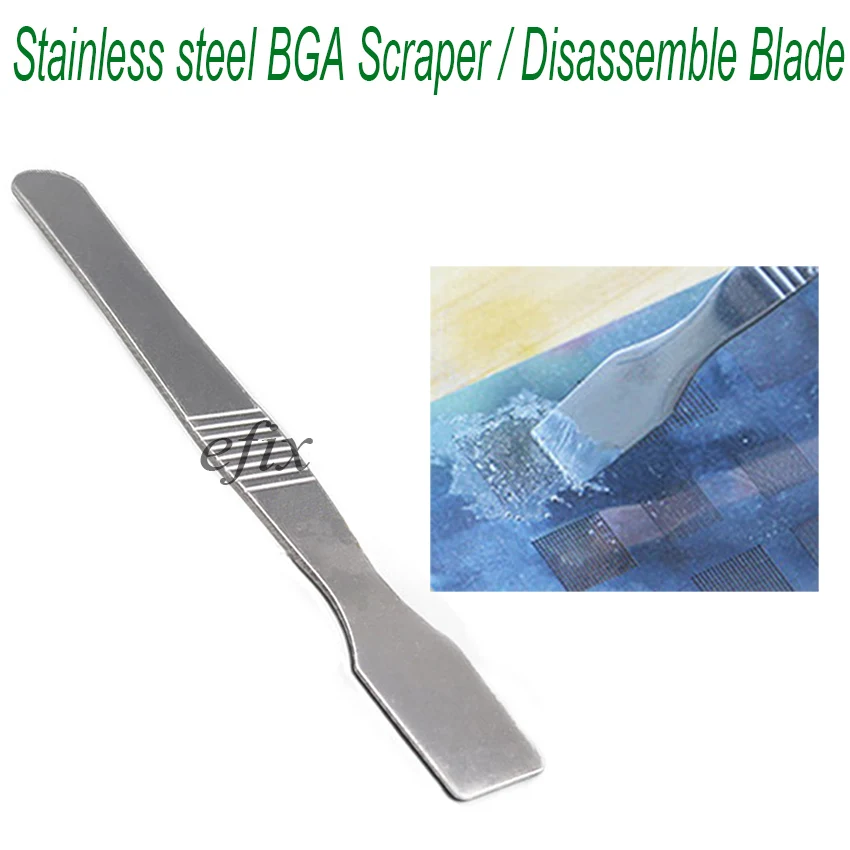 BGA Spreader Scraper Silver Thermal Grease Paste Compound Scraper