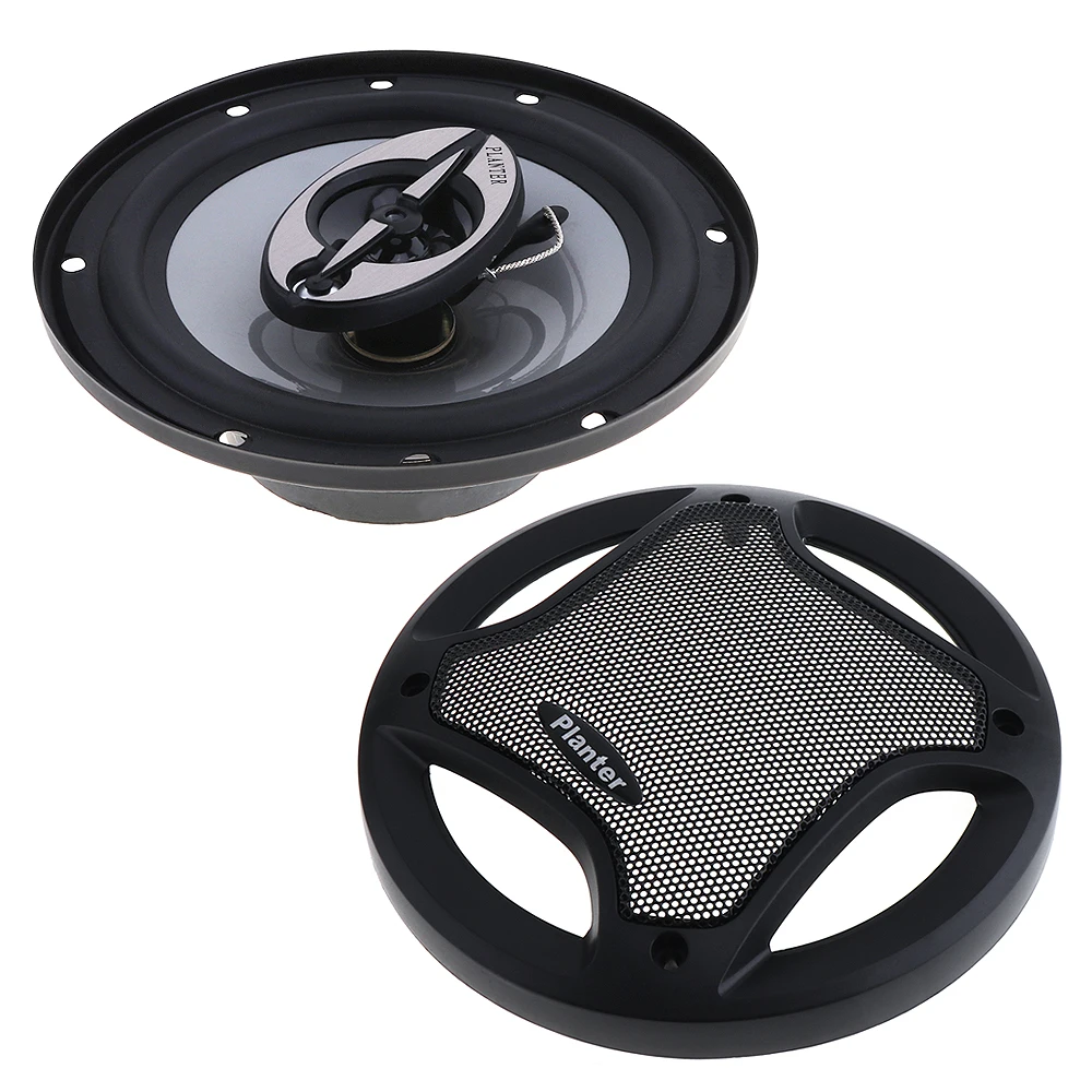 2Pcs/Lot 6.5 Inch 400W Car HiFi Coaxial Speaker Vehicle Door Auto Audio Music Stereo Range Frequency Speaker for Car Vehicle