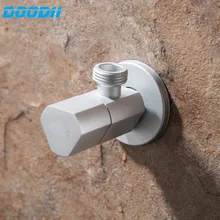 Doodii пространство Алюминий угол Клапан Shut Клапан для туалета Кухня смеситель водонагреватель lnlet Управление Клапан Ванная комната