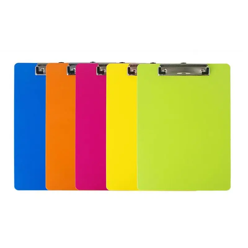 

1pc Transparent Pad Office Supplies Splint A5 Note Writing Folder Board Scrub Papelaria Criativa Paper Holder Office Stationery