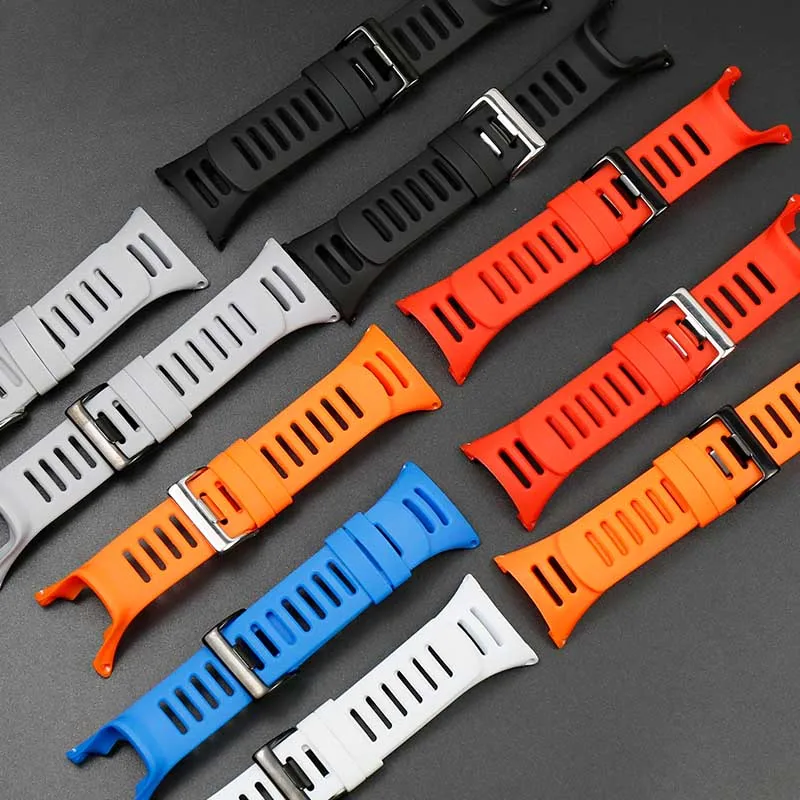 

Women's Silicone Strap for Suunto Ambit 3 Peak / Ambit 2 Buckle Rubber Strap Waterproof Sports Men's Strap Accessories