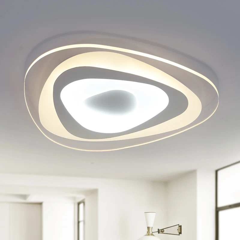 Ultrathin Surface Mounted Modern led ceiling lights lamp for living room bedroom lustres de sala home indoor lighting dimmable