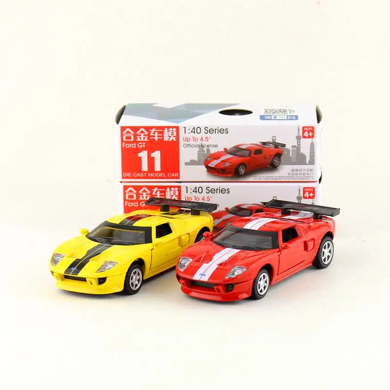 Масштаб 1:40/литая Игрушечная модель/Ford GT/гоночный автомобиль Super
