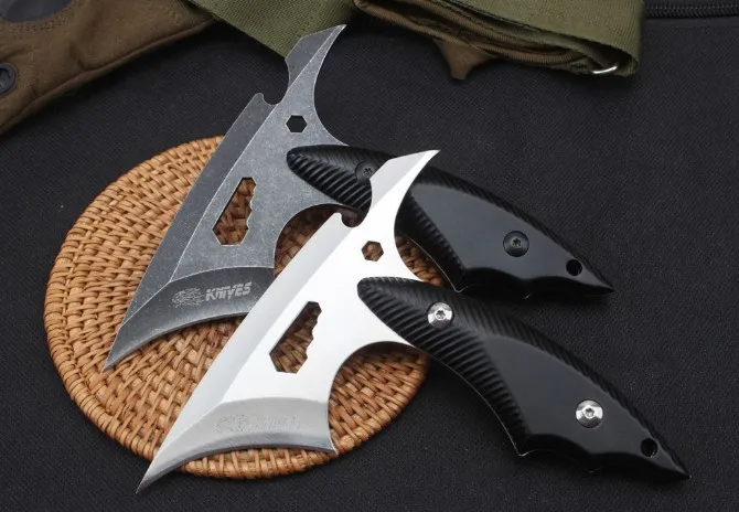

Trskt Multifunctional Axe ,Hunting Camping Survival Rescue Outdoor Axe Head g10 Handle ,Collection Tool