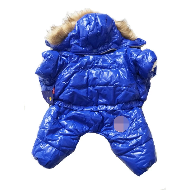 Толстовки, комбинезон для собак, утепленное хлопковое пальто для щенков, зимняя одежда для домашних животных, теплая куртка, S-XXL для холодной погоды в России