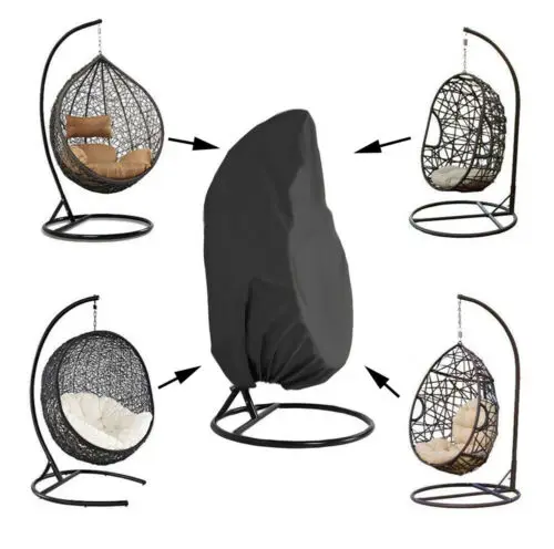 

Patio Swing Hanging Egg Chair Cover Outdoor Furniture Rain Protection Protection