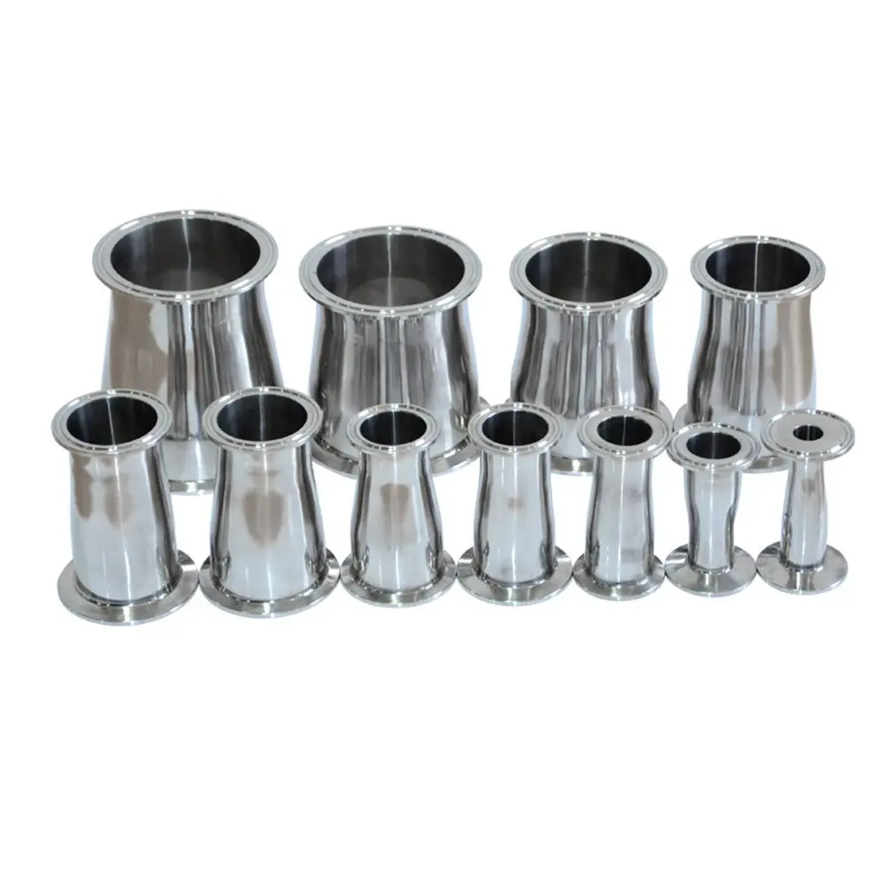 19mm 102mm Sanitary Stainless Steel Tri Clamp Reducerin Pipe Fittings from Home Improvement on