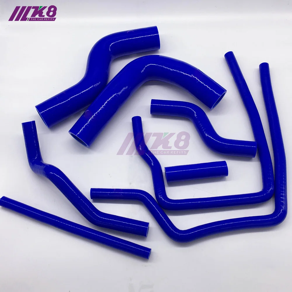 Red Silicone Radiator Coolant Hose For 96-00 Subaru Impreza WRX STI GC8 GF8 EJ20