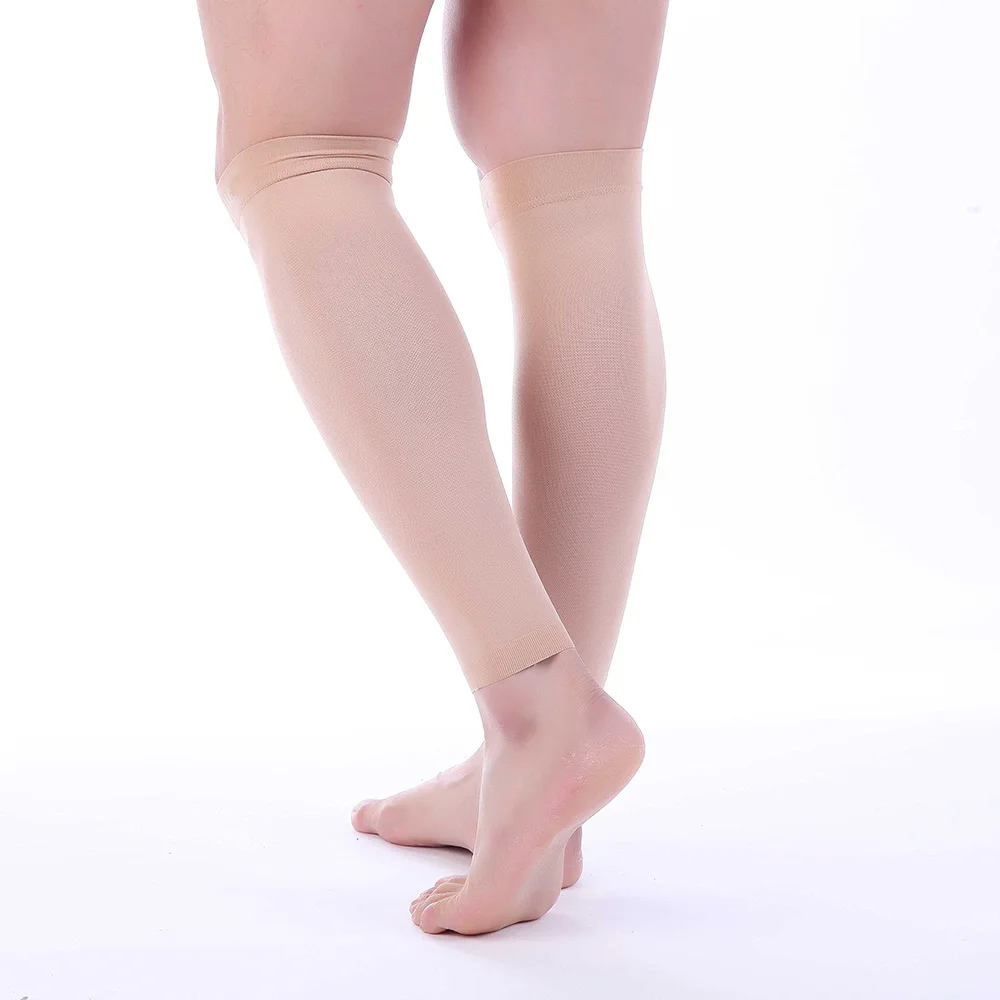 Компрессионные носки для мужчин и женщин 30-40 мм рт. Ст. Медицинский класс Градуированные чулки медсестры, путешествия, бег, облегчение ног, отек, боль в голени