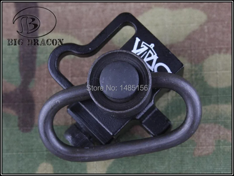 VAC стиль QD Quick release push stud sling шарнирное крепление подходит 20 мм ris ras rail BK/DE