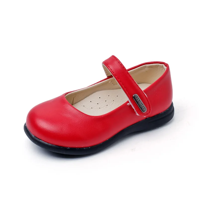 

Baby Girl Shoes 2019 Spring Casual Patent Leather Shoes for Girls Princess Kids Shoes White Black School Shoes Girls Sneakers