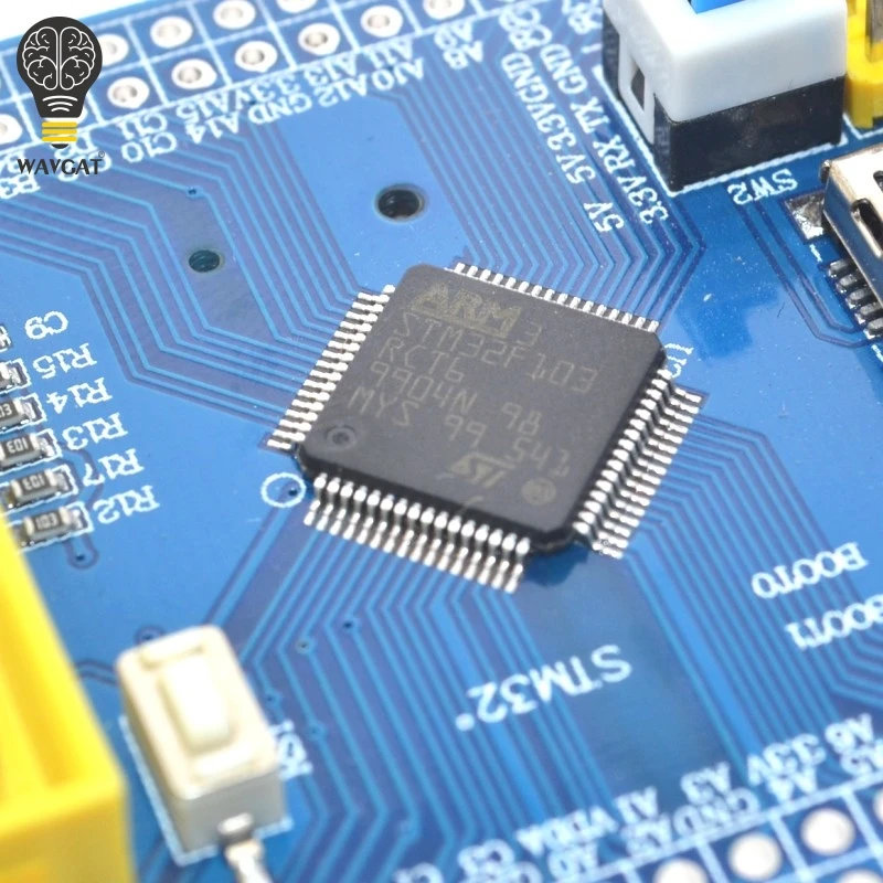 STM32F103RCT6 ARM STM32 Минимальная плата развития системы модуль для WAVGAT минимальная системная плата STM32F103C8T6 обновленная версия