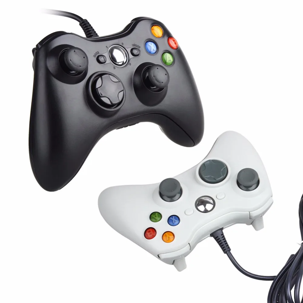 USB проводной геймпад для Xbox 360 игровой контроллер джойстик официальных ПК Microsoft