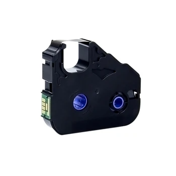 

5PCS PT-200BK 12mmx100M Black ink Ribbon Compatible for Canon Electronic Lettering Machines Cable ID Printer CT-200T