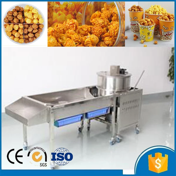 

American Ball Shape Commercial Sweet Air Popping Popcorn Making Machine