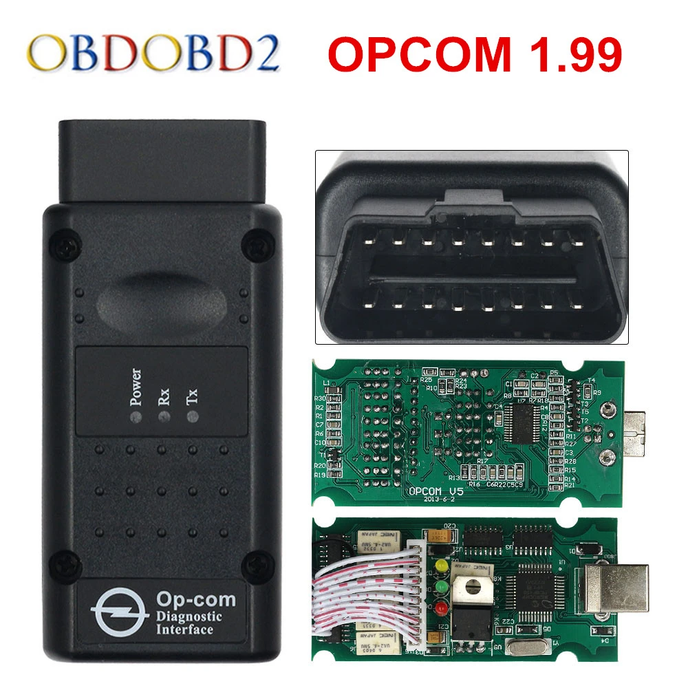 normal car temperature gauge 2019 OPCOM V1.99 For Opel OBD2 Diagnostic Scanner OP COM 1.99 PIC18F458 FTDI Chip CANBUS OP-COM Free Shipping best automotive engine analyzer