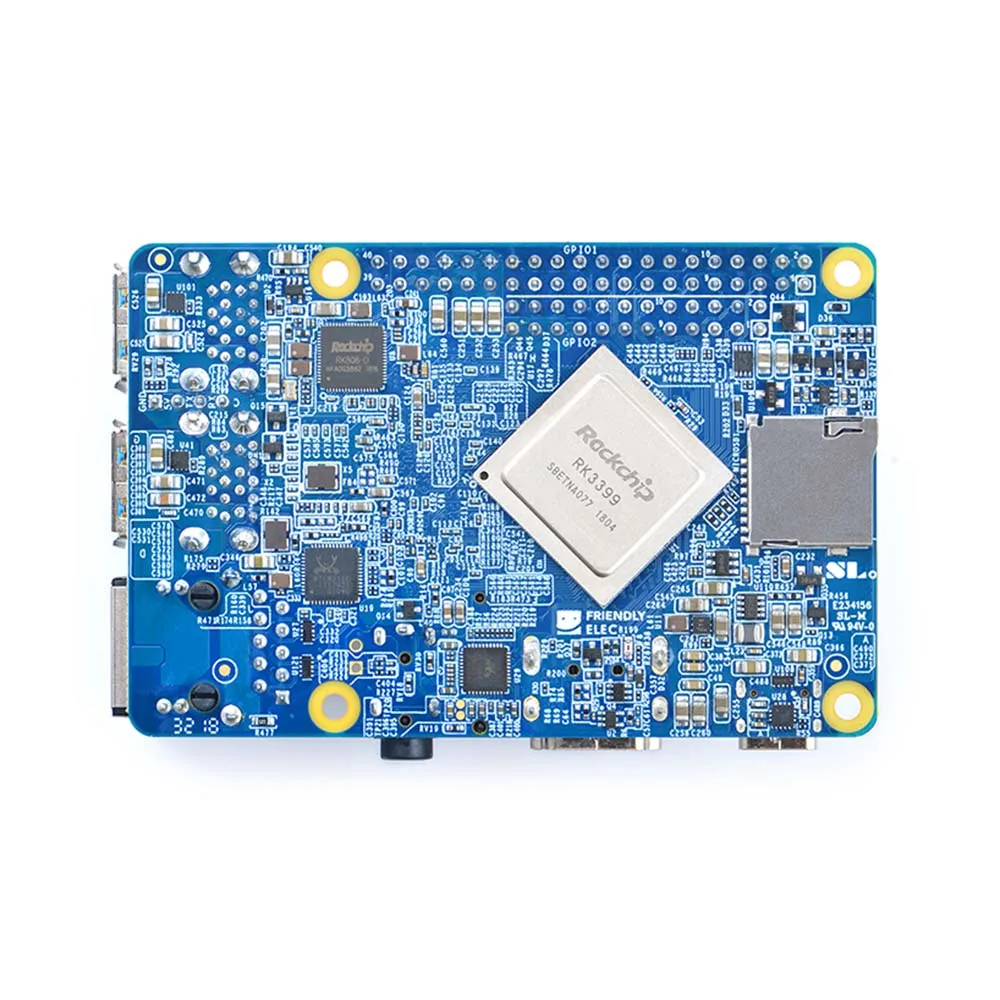 FriendlyARM NanoPi M4 2 ГБ/4 ГБ DDR3 Rockchip RK3399 SoC 2,4G и 5G двухдиапазонный WiFi, Поддержка Android 8,1 Ubuntu, AI и глубокого обучения