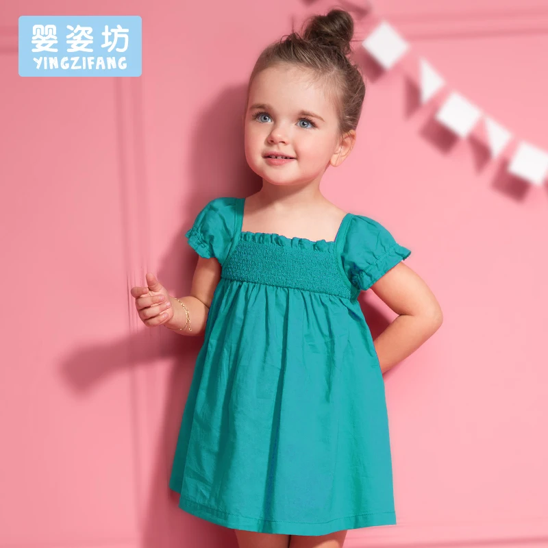 2018 Baby Girl clothes daughter princes Cotton Summer Kids dresses for