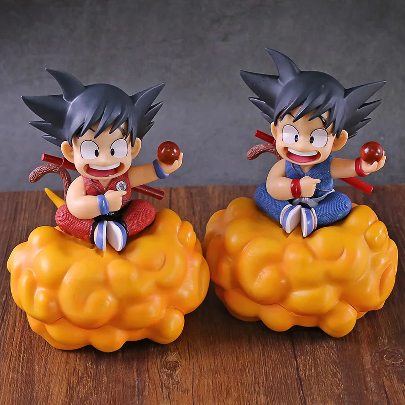 

Dragon Ball Z Son Goku with Flying Cloud Childhood Ver. PVC Figure Dragonball Model Toy