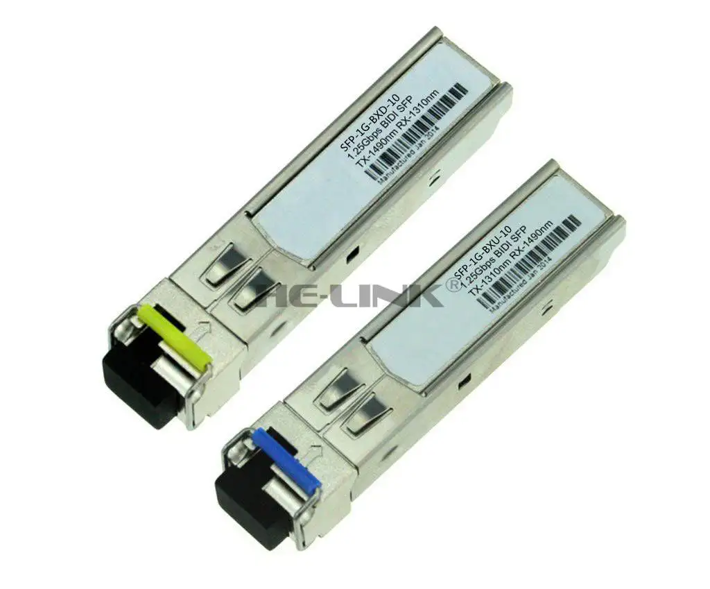 LODFIBER SFP-1G-BXU-10/SFP-1G-BXD-10 A-RI-STA Net-works совместимый 1,25G 1310/1490nm BiDi приемопередатчик 10 км