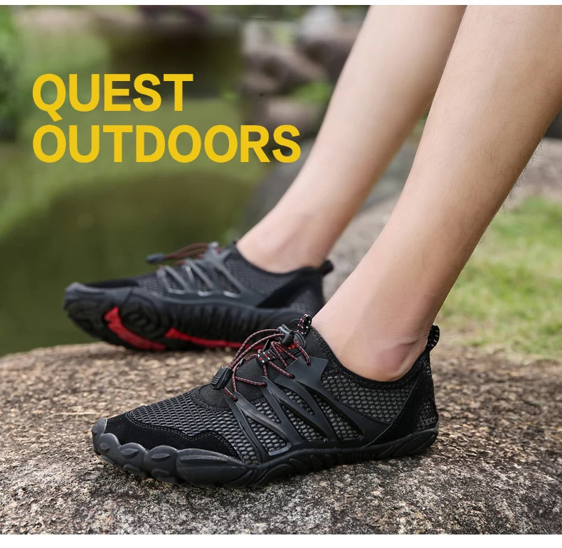 Clorts Wading обувь для мужчин дышащие шлепанцы быстросохнущая обувь для путешествий вверх по реке спортивные кроссовки Нескользящая обувь для плавания