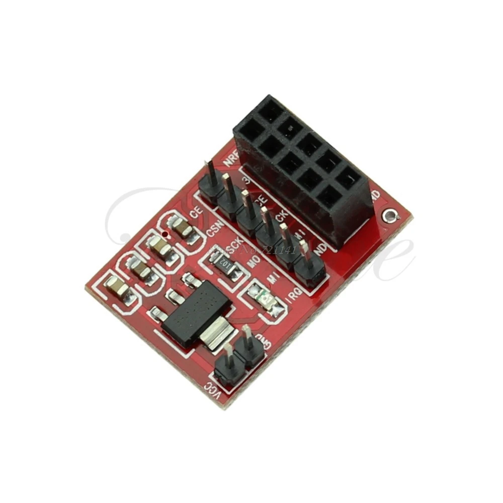 5 шт Новый гнездо адаптера совета Модуль для 10PIN NRF24L01 Беспроводной модуль