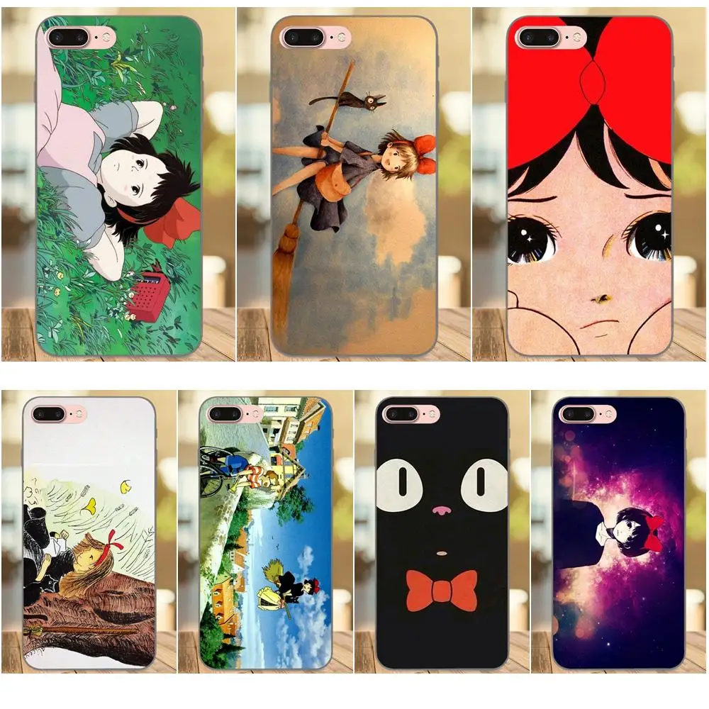 

TPU Printing Kikis Delivery Service Watercolors For Samsung Galaxy Note 4 8 9 S3 S4 S5 S6 S7 S8 S9 S10 Edge Plus Lite I9080 G313