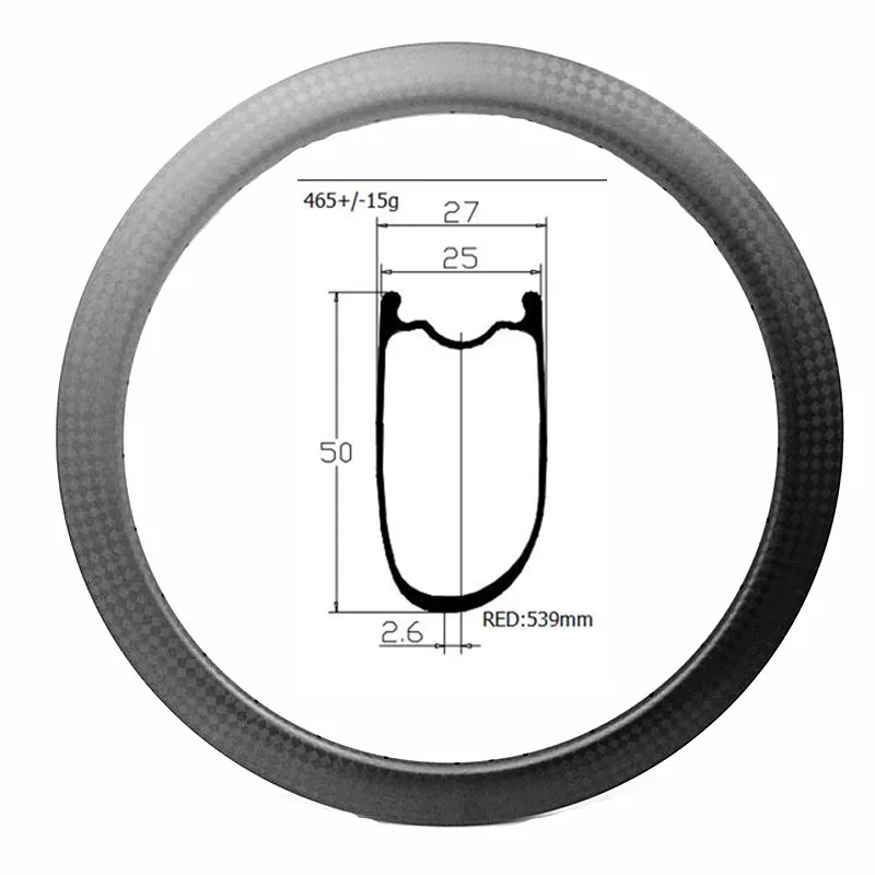 700c довод дорога ободки дисков Asymmetre 50x27 мм бескамерные клейкие ленты обода 460 г клейкие ленты дорожный велосипед диски колеса велосипеда carbone обод 12 к