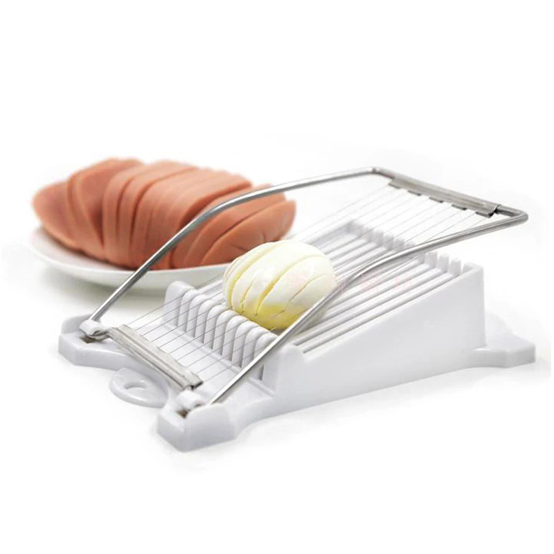 

Luncheon Meat Slicer, Quality Stainless Steel 10 Wires , Slice Meats, Fruit and Soft Cheeses, Kitchen Cooking Tools