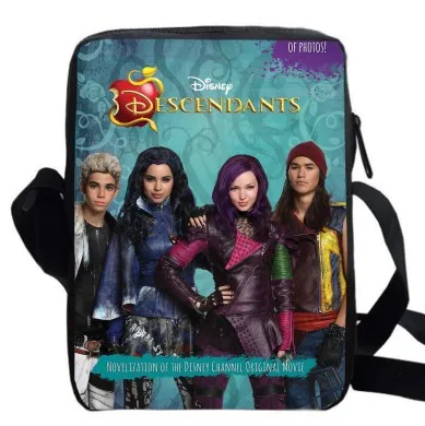 

women custom made travel casual shoulder bag girls boys women mal crossbody bags anime cartoon TV show Mal Carlos Evie Jay