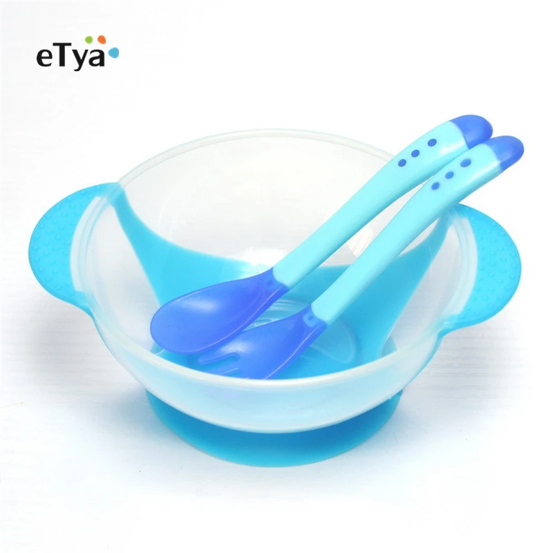 Безопасная ложка с датчиком температуры детская вилка для приема пищи дети еда для детей посуда силиконовые ложки для ухода за ребенком столовая посуда