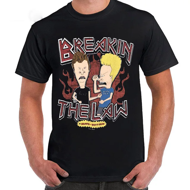 Винтажные 90s 1995 футболки Beavis and Butthead M tv промо поп-культура ТВ-шоу футболка с