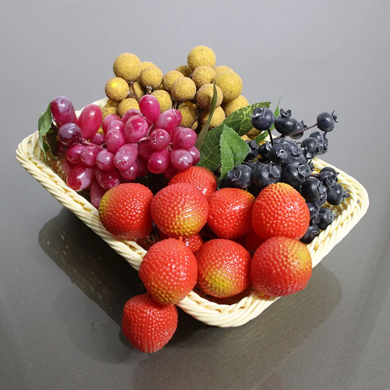 Opened Store A Decoration Decoration Fruit Real False Fruits