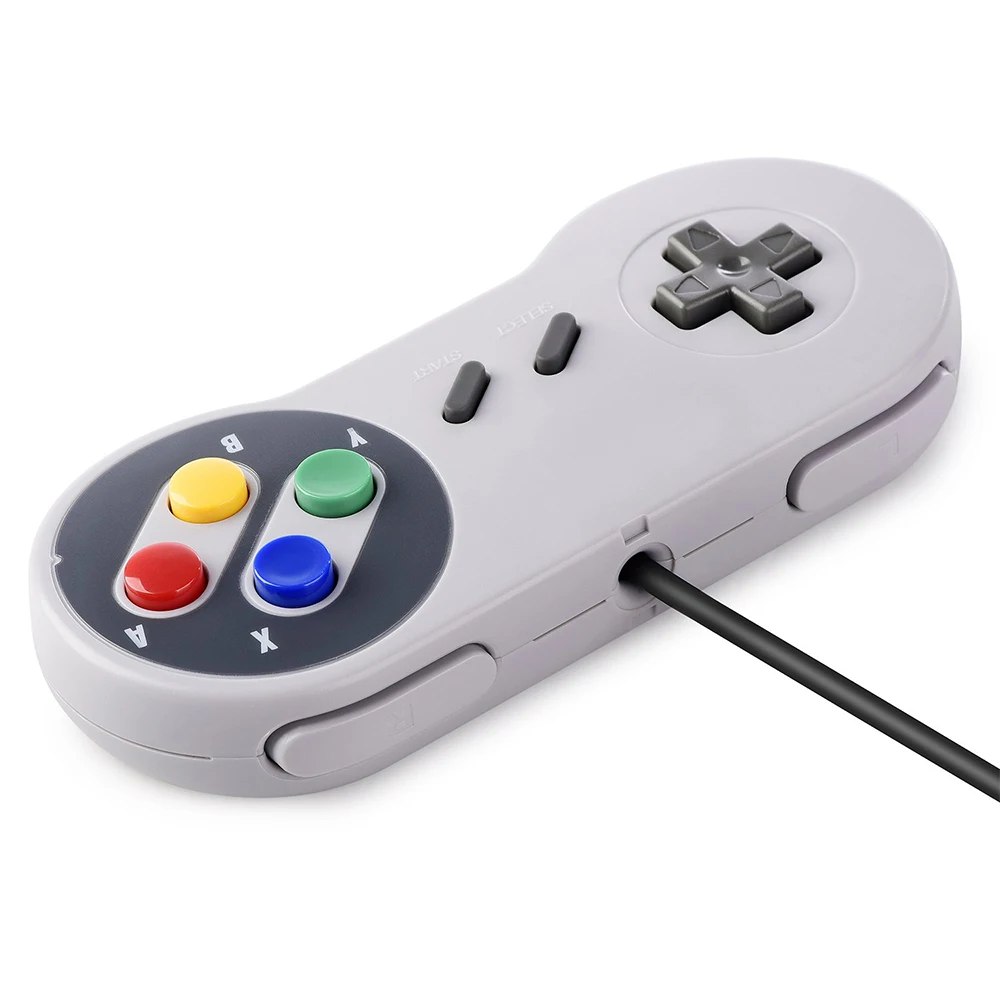 USB контроллер 2 шт. супер игровой SNES классический геймпад джойстик для raspberry
