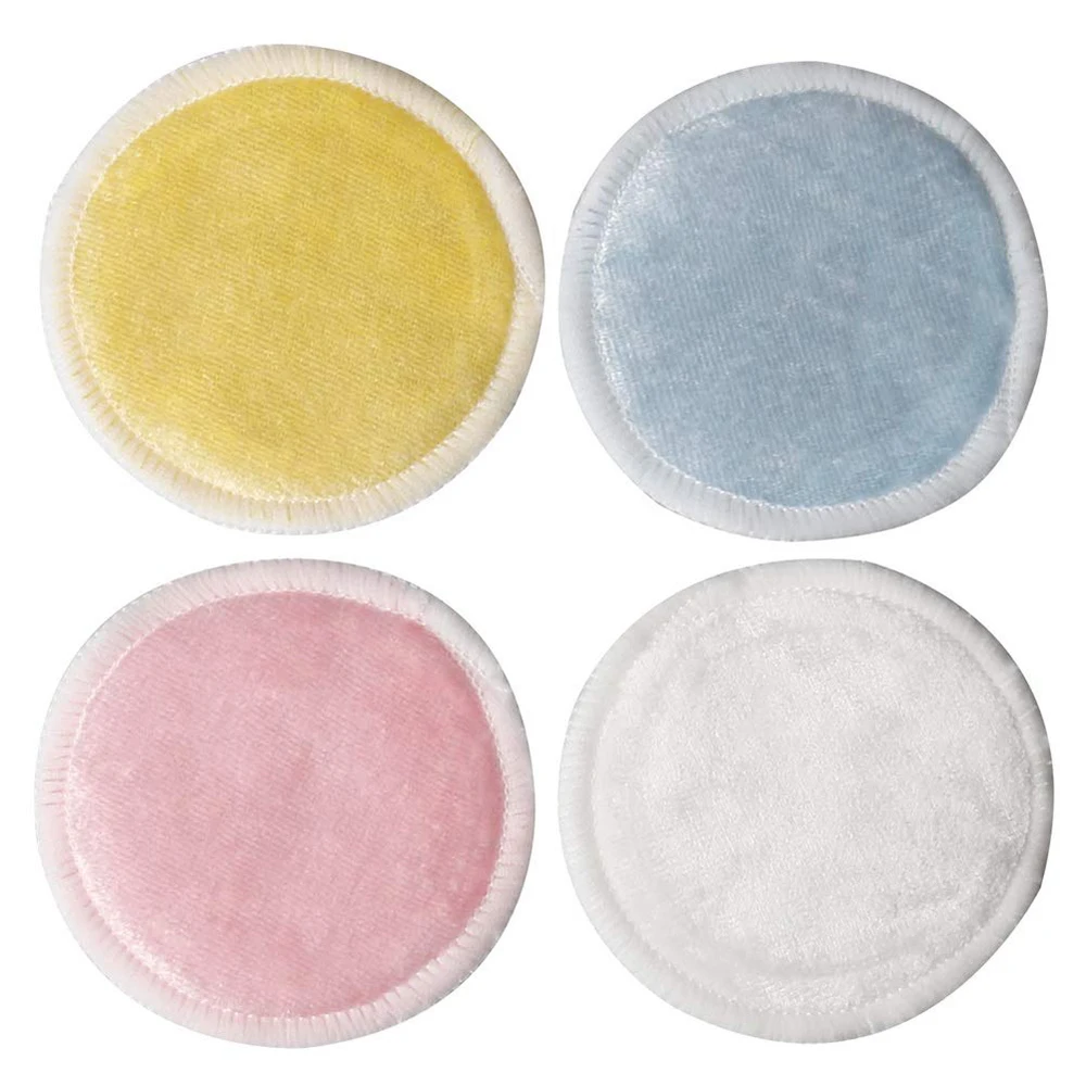 18 шт многоразовые 3 слоя салфетки для снятия макияжа Набор моющийся Подушечка для чистки лица 1 шт порошок слоеный с мешком для стирки