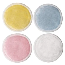 18 шт многоразовые 3 слоя салфетки для снятия макияжа Набор моющийся Подушечка для чистки лица 1 шт порошок слоеный с мешком для стирки