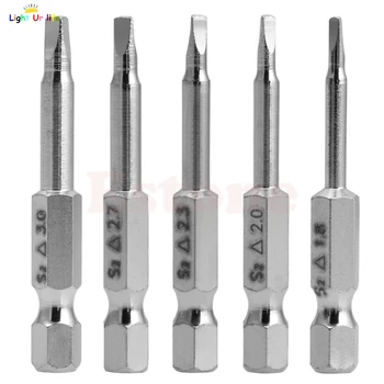 

Magnetic Triangle Head Screwdriver Bits S2 Steel 1/4 Hex Shank 50mm-25