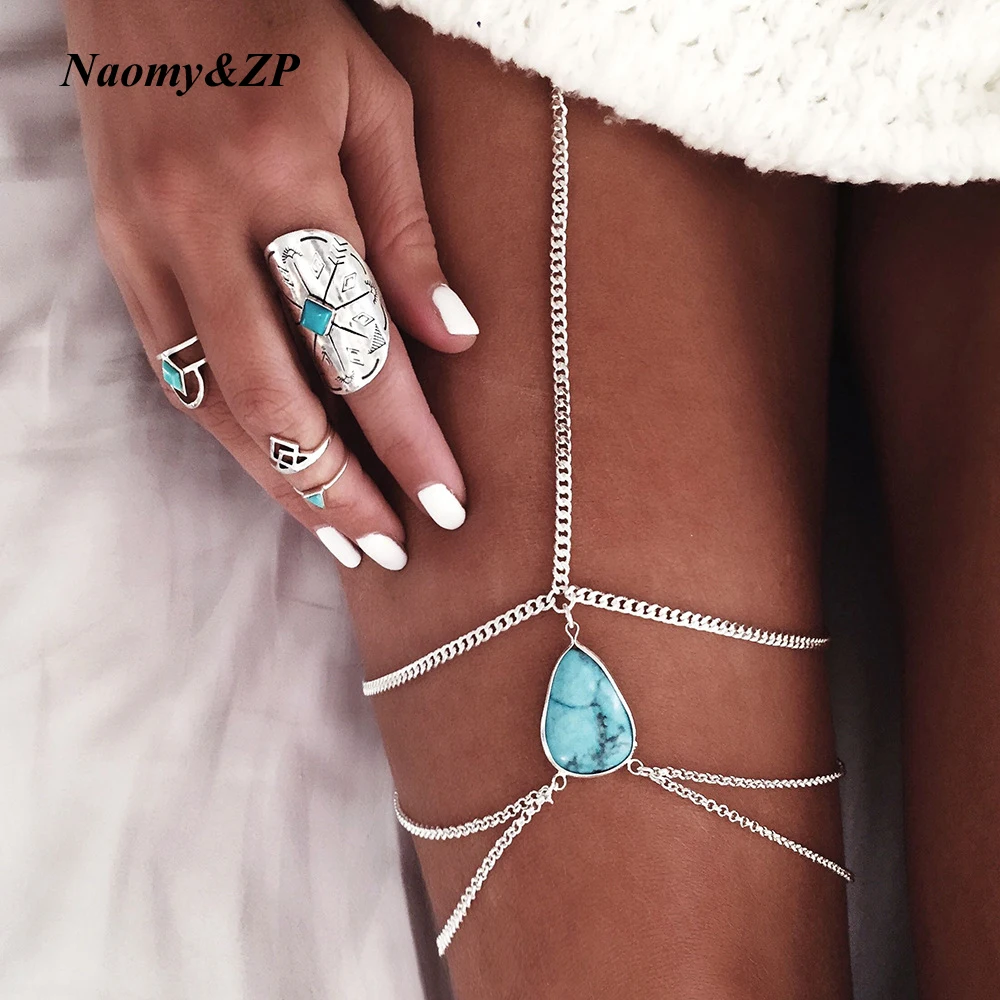 Браслеты на ногу Naomy &amp ZP женские пляжные ювелирные украшения в стиле бохо
