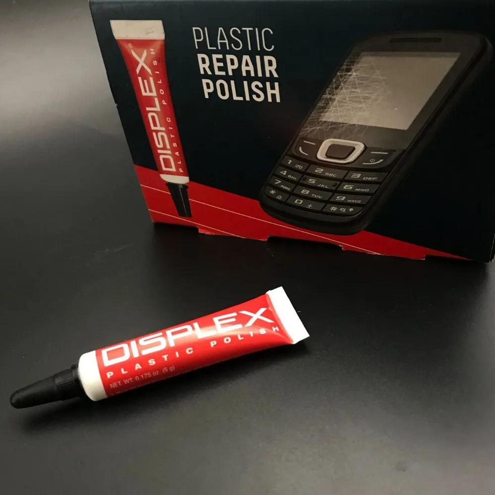 DISPLEX дисплей Полирующий крем 5 г царапины ремонт пасты для мобильного телефона MP3 экран царапины ремонт