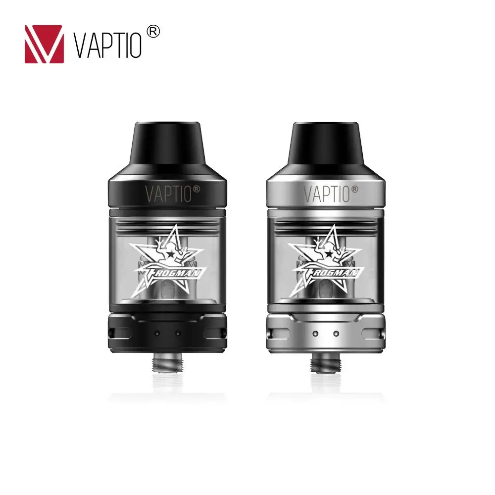 

Vaptio Frogman XL tank with 5.0ml Vape Atomizer Fit for 510 Box Mod Electronic Cigarette 0.15-0.4ohm
