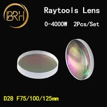 BRH Raytools фокус объектива Dia.30mm FL.100mm/125 мм 2000 Вт для Raytools BT240/BT240S/BM109/BM111 волокно лазерной резка головы