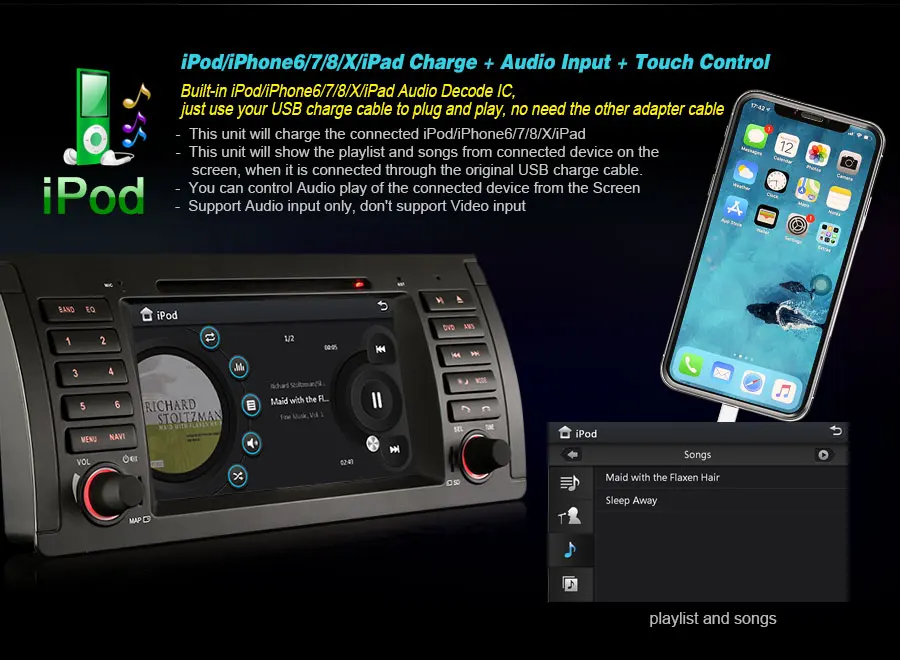 Perfect Erisin ES739B 7" 2 din Car DVD 3G GPS RDS Bluetooth DVD iPhone SWC USB DVR-IN for BMW 5er E39 E53 M5 X5 15 Perfect Erisin ES739B 7" 2 din Car DVD 3G GPS RDS Bluetooth DVD iPhone SWC USB DVR-IN for BMW 5er E39 E53 M5 X5 15