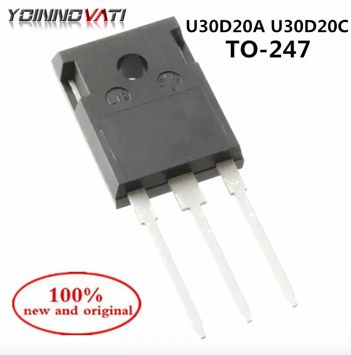  U30D20A U30D20C TO-247 fast recovery rectifier diode 200V 30A (1/ pair) 100% new and original | Обустройство дома