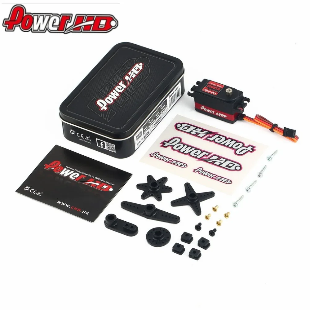 

POWER HD 1206TG Aluminum Metal Gear Digital Servo with 7kg High Torque for RC Car Robot Airplane Fixed Wing Aircraft Drone