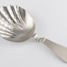 Фильтры из нержавеющей стали ложка 17.4 см ложка изгиб сетчатый фильтр Дуршлаги и фильтры