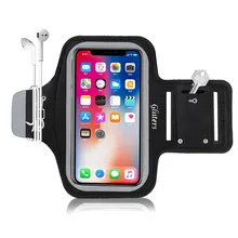 

Armband for iPhone 6, 6S Running Armband Cell Phone Running Armcase with Keyholder,Earphone Winder Workout Band Sweat resistant